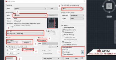 Autocad Çikti Alma Pdf Kaydetme Plot Ölcekli Çikti Alma